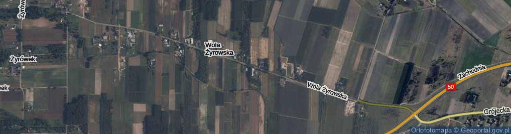 Zdjęcie satelitarne Wola Żyrowska ul.